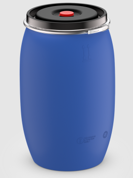 120 Liter SDFass FlüDi, PE, blau, rund, 6,9 kg (ab 37,93/Stück inkl. Versand)